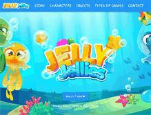Tablet Screenshot of jellyjellies.com
